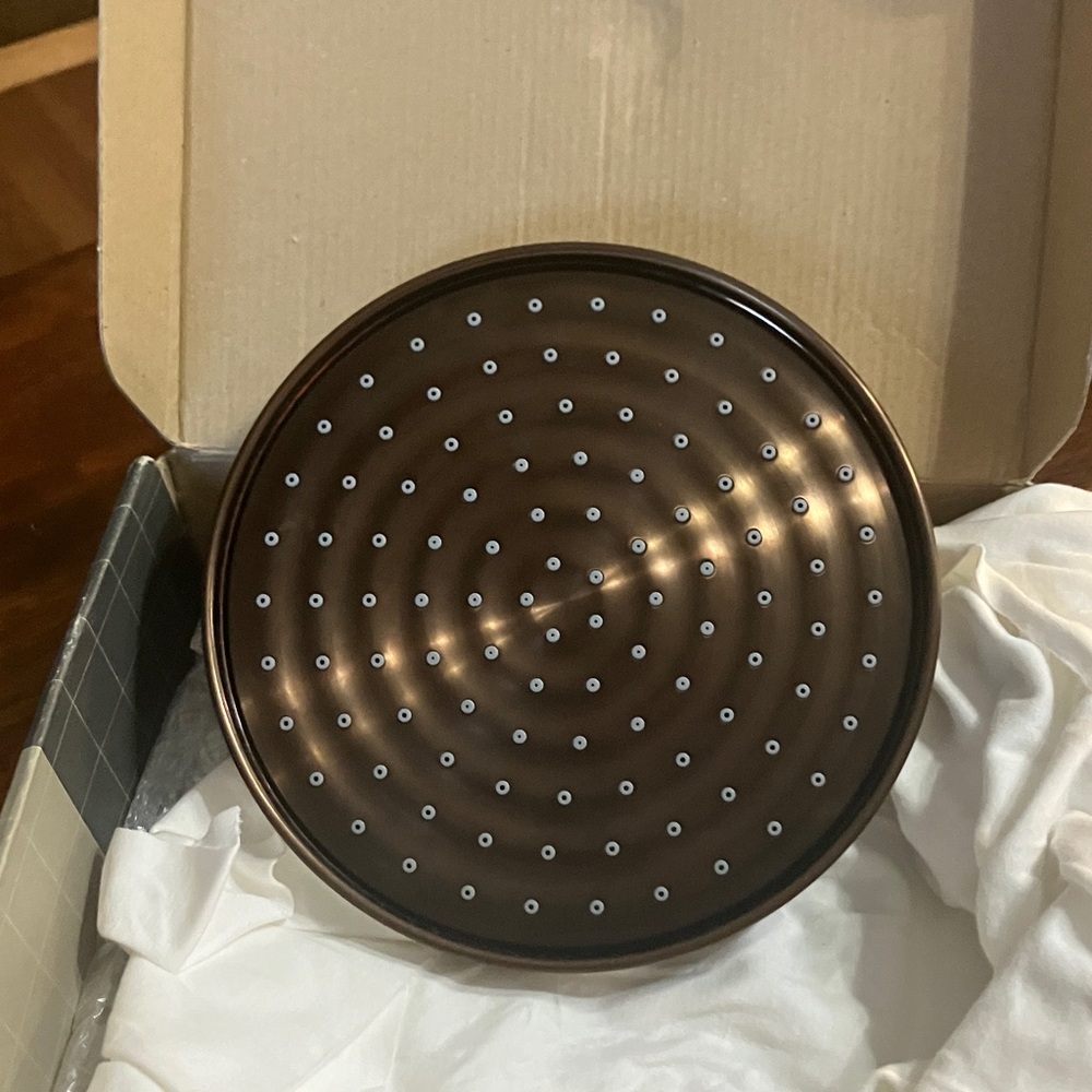Hansgrohe 9” Rain Shower Head new in box gorgeous oil rubbed bronze 2.5 gpm